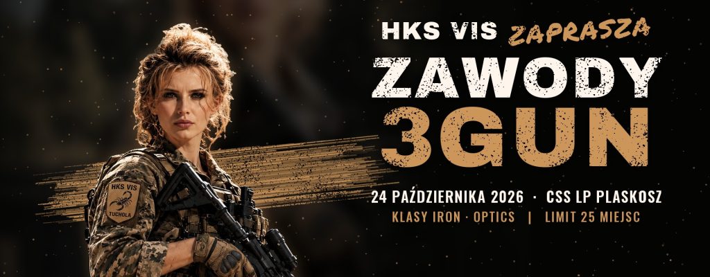 Zawody 3GUN – 24.10.2026